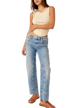 Free People - We The Free - Risktaker Mid-Rise Jeans